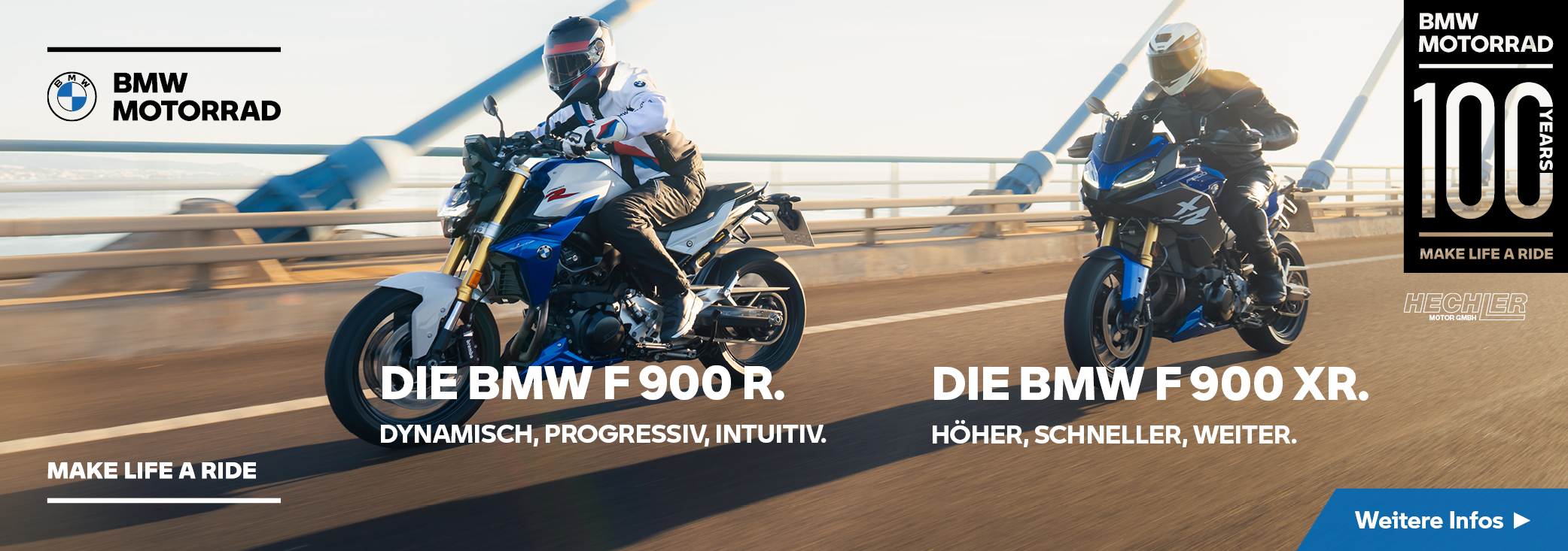 Hechler-Motor - BMW F 900 R und BMW F 900 XR