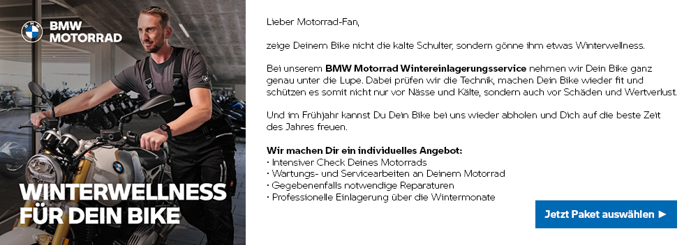 Hechler-Motor - BMW Motorrad Winterwellness