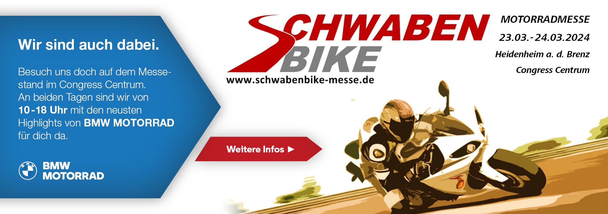 Hechler - Motorradmesse SchwabenBike im CC-HDH 2024